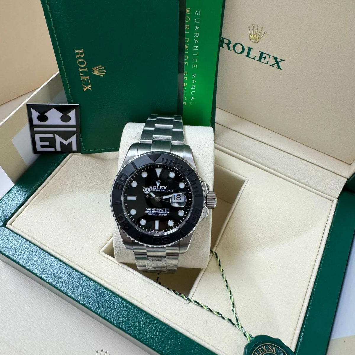 Rolex Yacht-Master 42 – Titanium – Black Dial