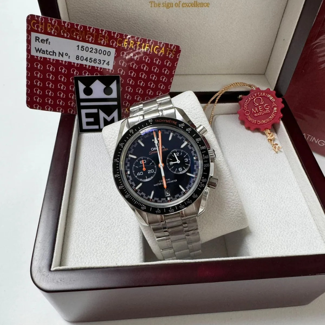 Omega Speedmaster 'Co-Axial Master Chronometer' – Black Dial | Stainless Steel Bracelet