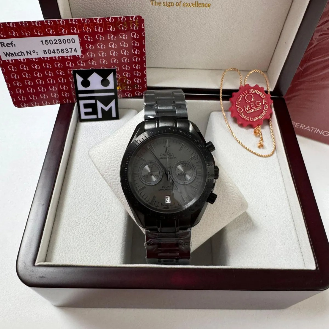 Omega Speedmaster 'Full Black Steel' – Co-Axial Chronometer