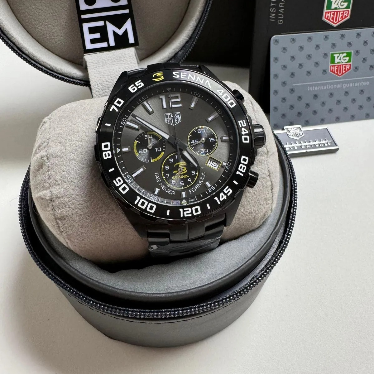 TAG Heuer Formula 1 Senna Chronograph Black Grey
