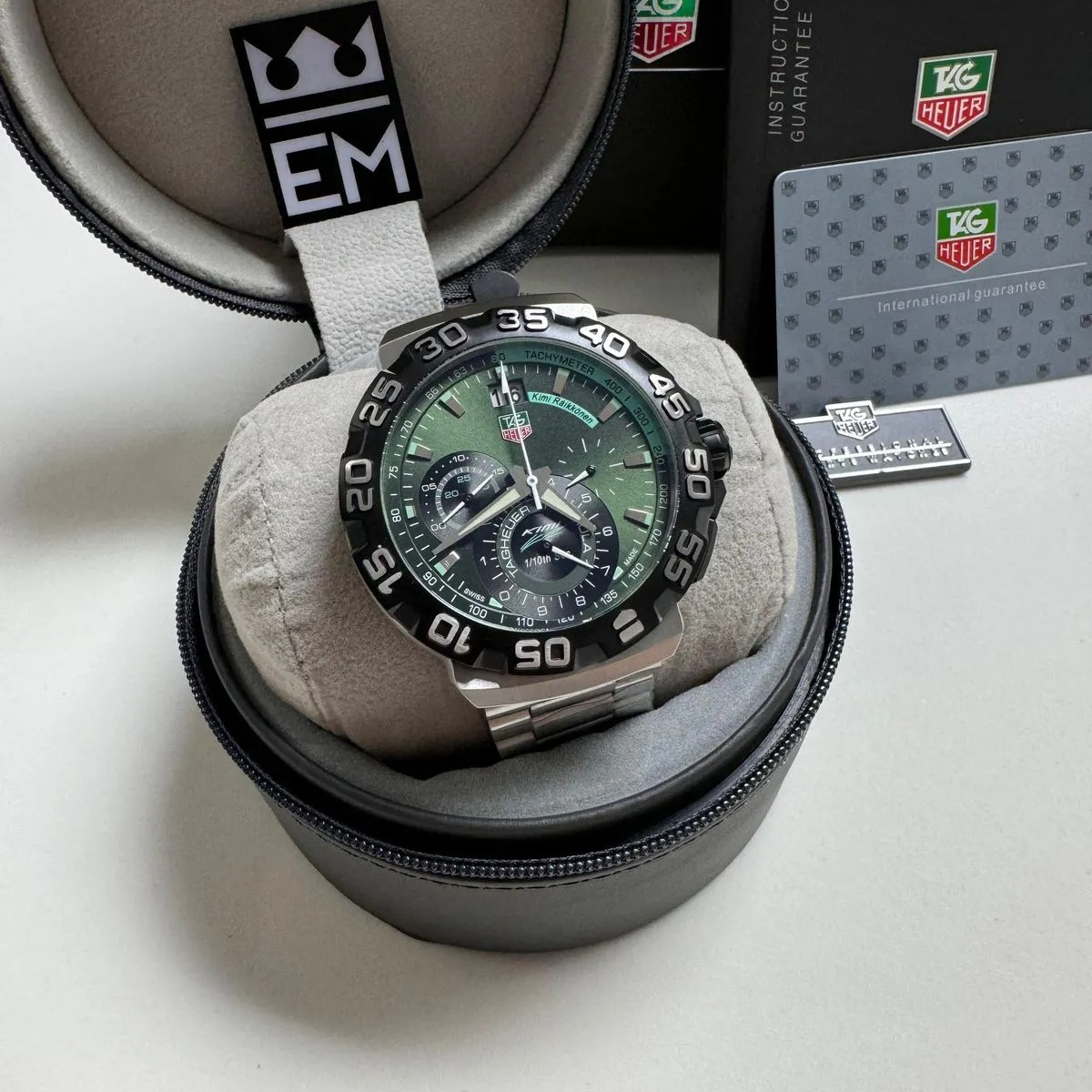 Tag Heuer Formula 1 Chronograph Green – Kimi Räikkönen Edition