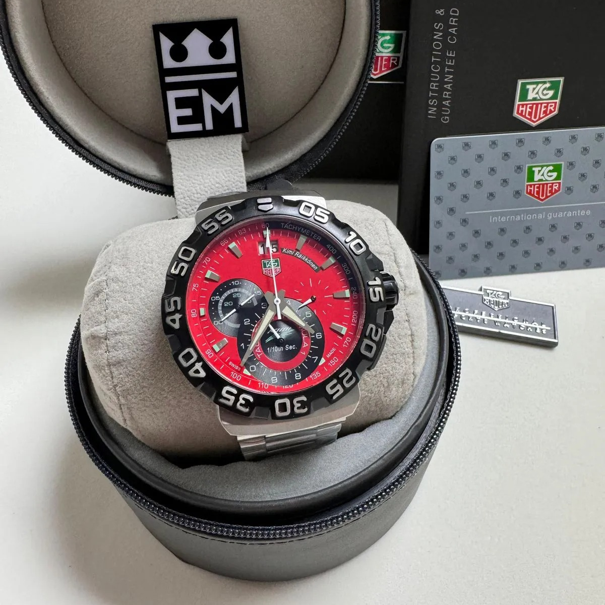 Tag Heuer Formula 1 Chronograph Red – Kimi Räikkönen Edition