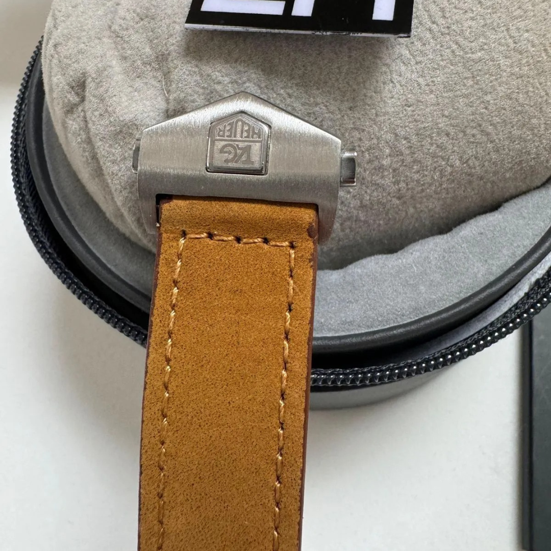 TAG Heuer Carrera Chronograph Blue – Automatic | Suede Strap