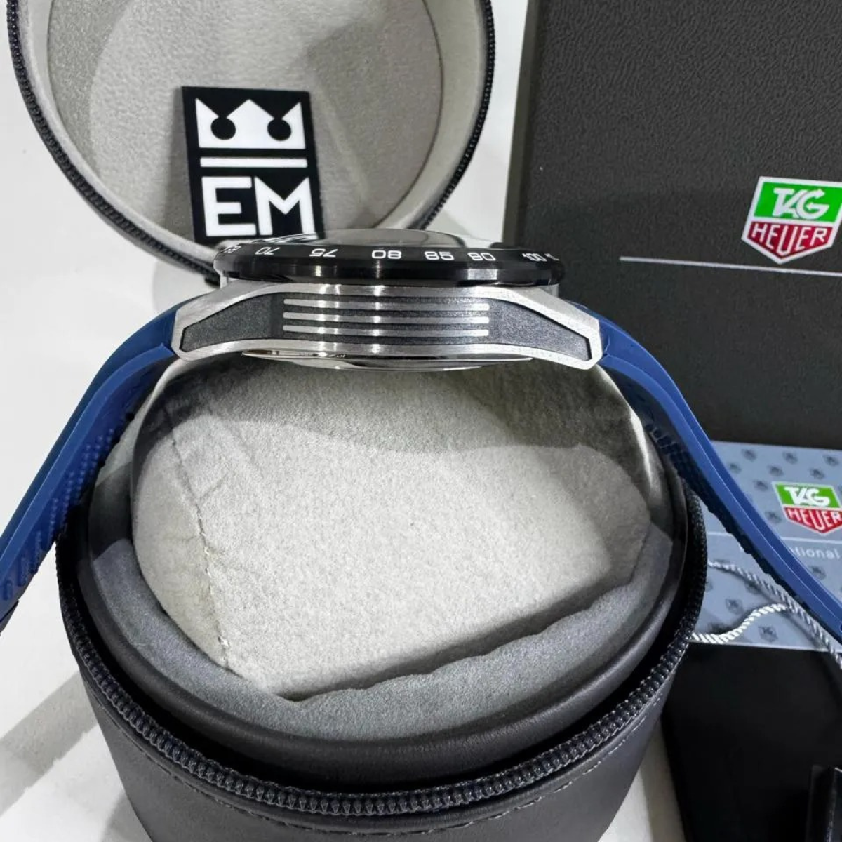 TAG Heuer Carrera Senna Skeleton Tourbillon – Blue Yellow