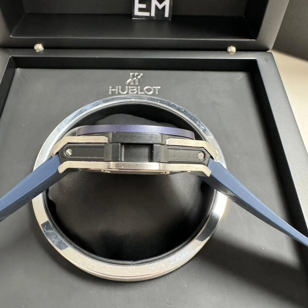 Hublot Big Bang Unico Blue Titanium Skeleton