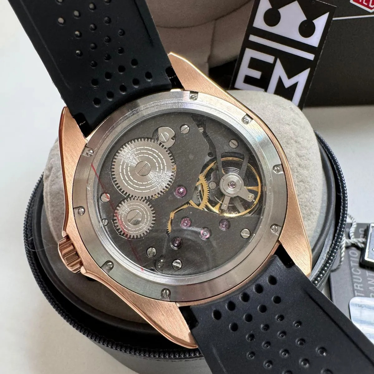 TAG Heuer Carrera Pendulum Rose Gold – Black Dial