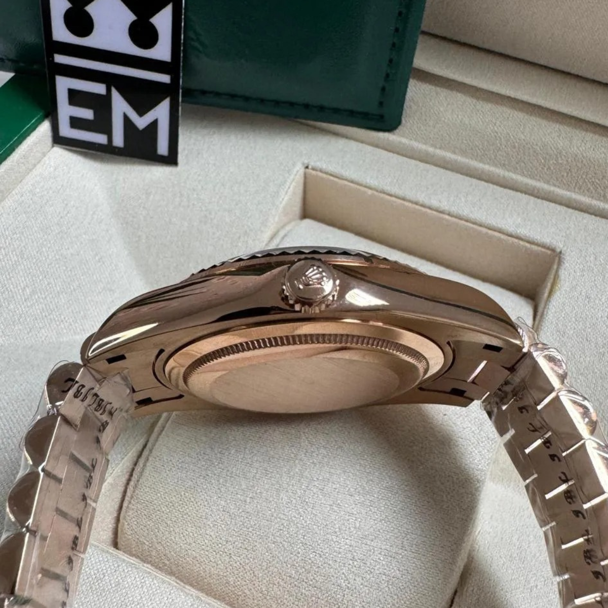 Rolex Day-Date 40 – Green Dial with Roman Numerals