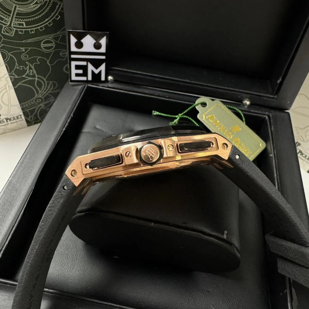 Audemars Piguet Royal Oak Offshore Chronograph Rose Gold/Black – 44 mm