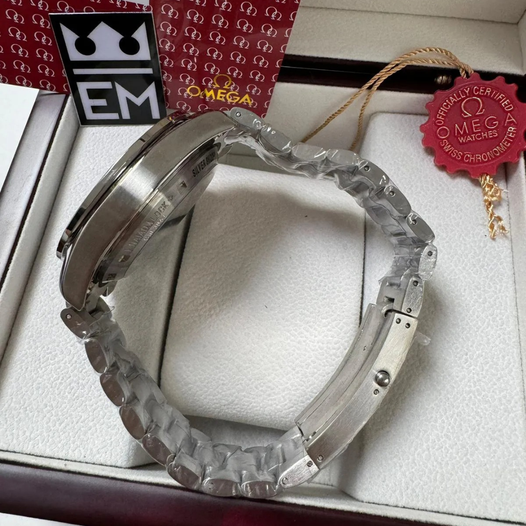 Omega Speedmaster 'Apollo 11 Anniversary Edition' – White Dial | Stainless Steel Bracelet