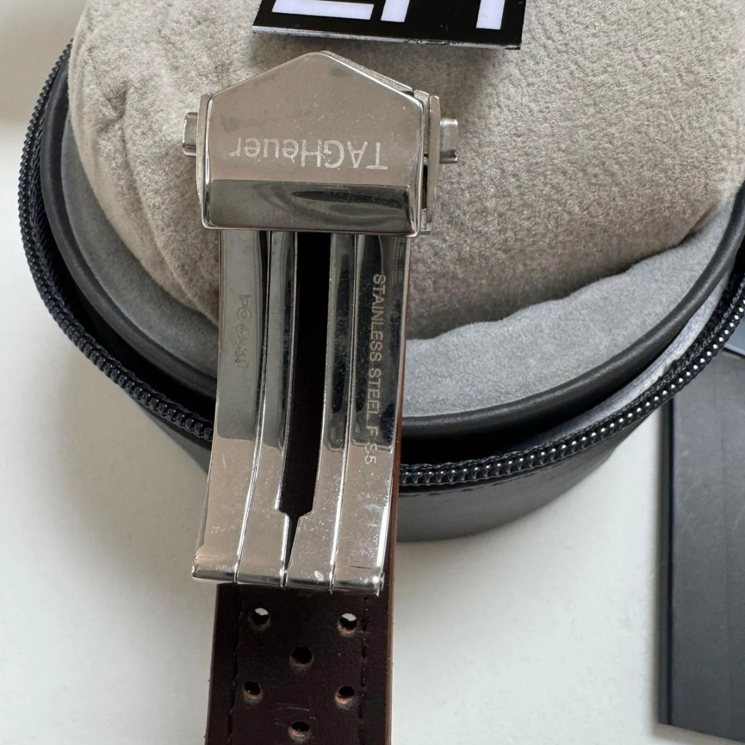 TAG Heuer Carrera Chronograph Blue – Automatic | Suede Strap