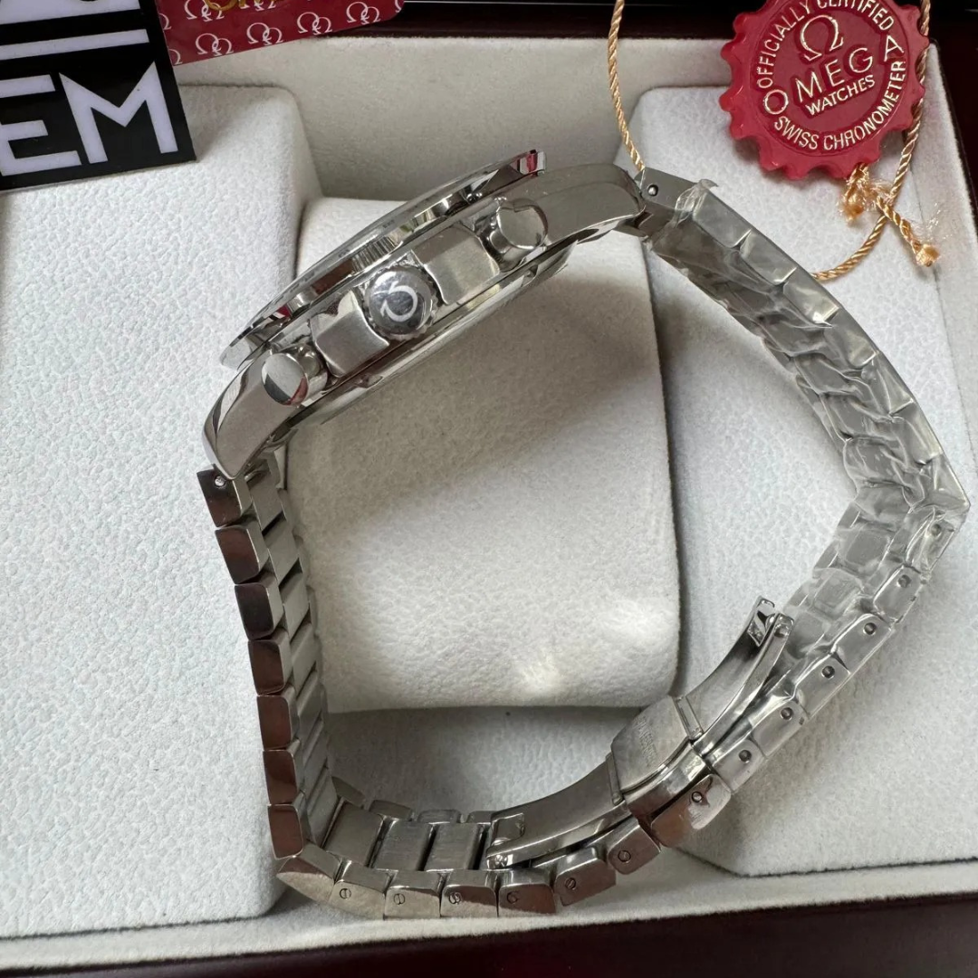 Omega Speedmaster Red Wine Steel