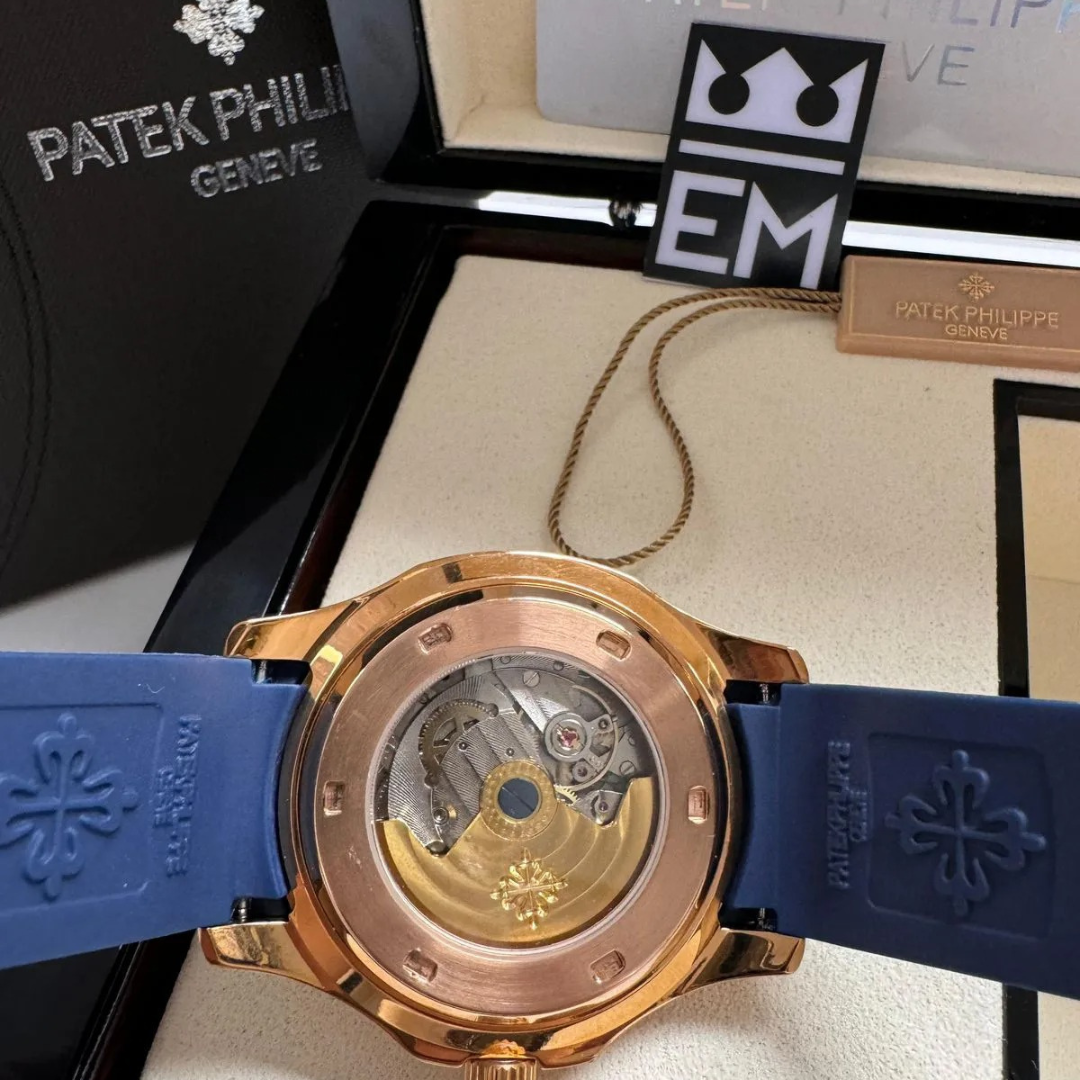 Patek Philippe Aquanaut Automatic Blue Rose Gold