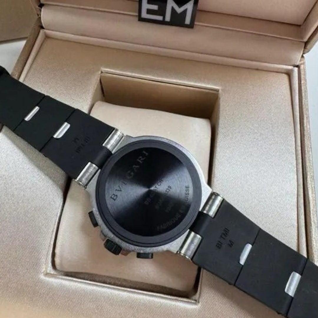 Bvlgari Aluminium Chronograph Black and White