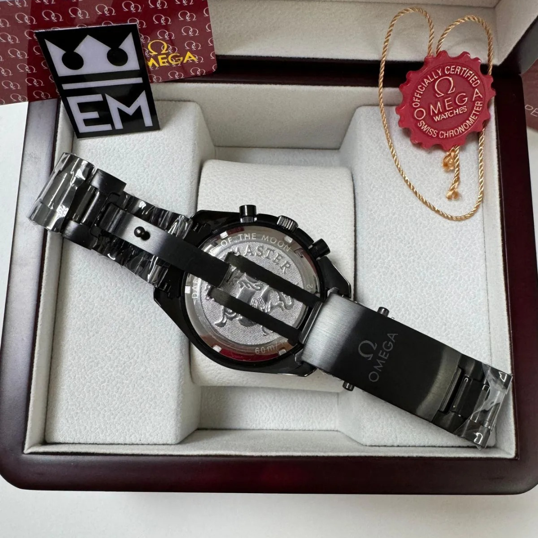 Omega Speedmaster 'Full Black Steel' – Co-Axial Chronometer