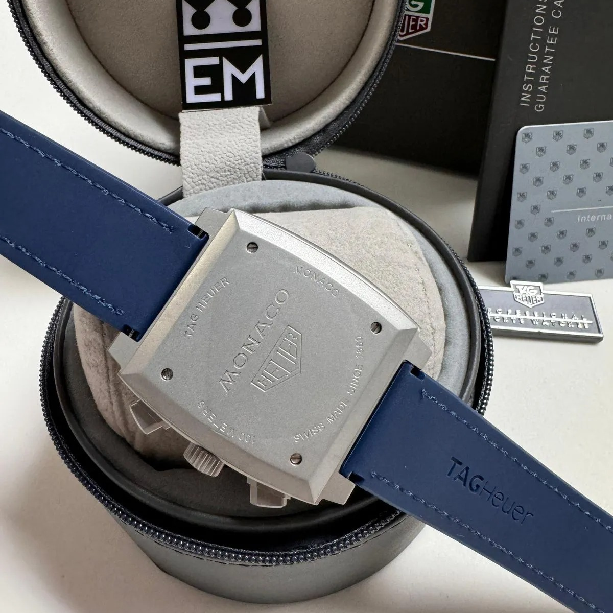 TAG Heuer Monaco Skeleton Automatic Chronograph Blue