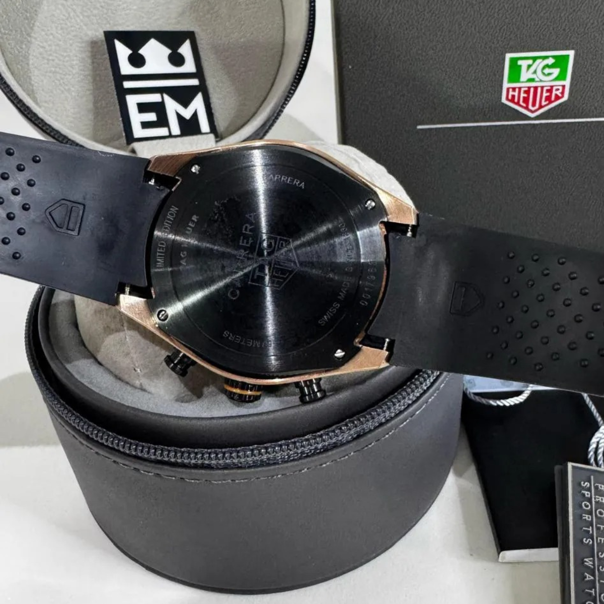 TAG Heuer Carrera Skeleton Tourbillon – Black ...