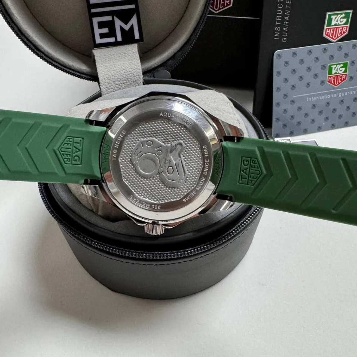 TAG Heuer Aquaracer GMT – Green Rubber