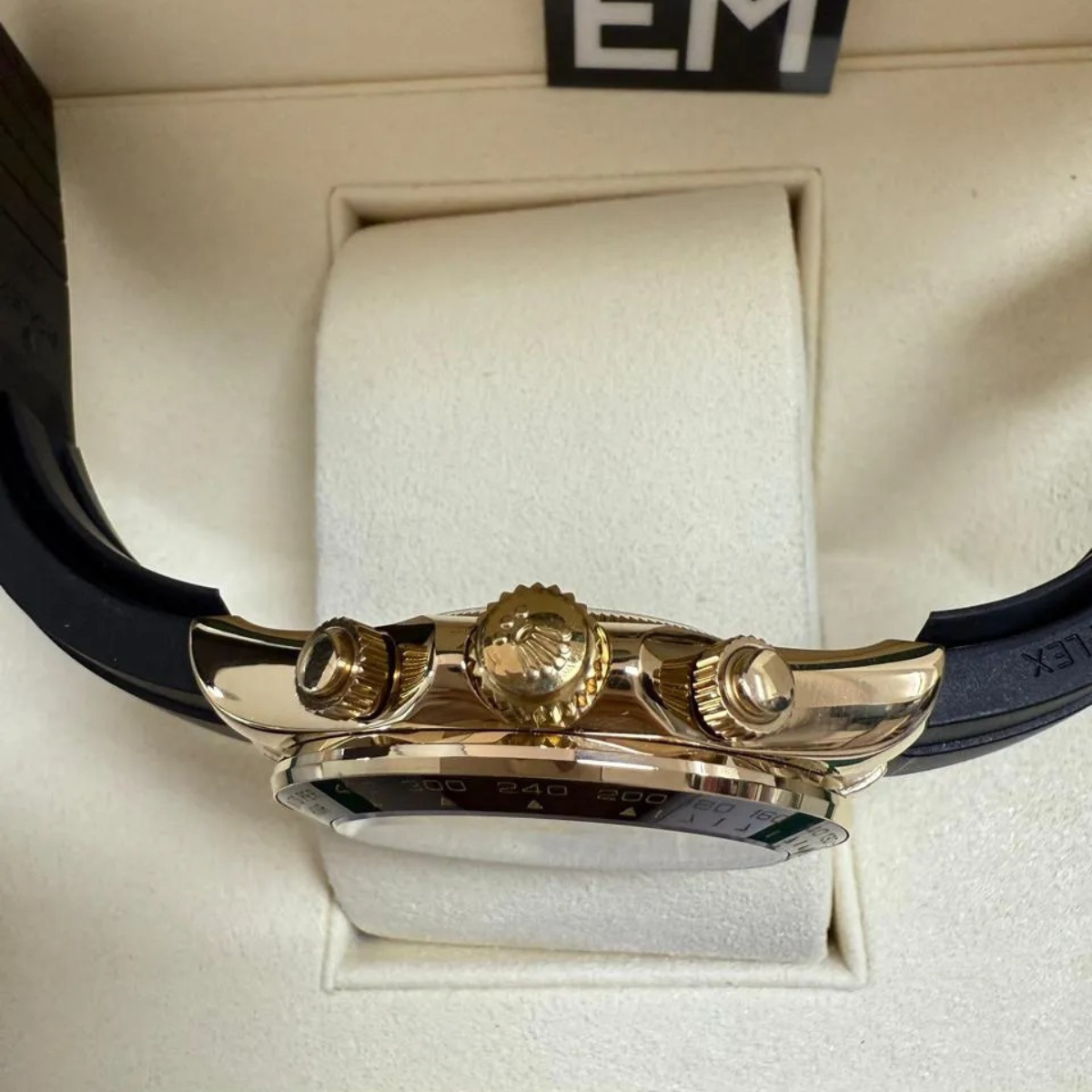 Rolex Daytona 126518 YG – Yellow Gold – Turquoise Blue Dial