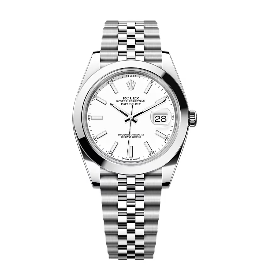 Rolex Datejust 41 – White Dial
