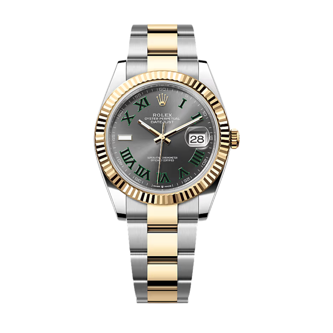 Rolex Datejust 41 – Anthracite Dial with Roman Numerals