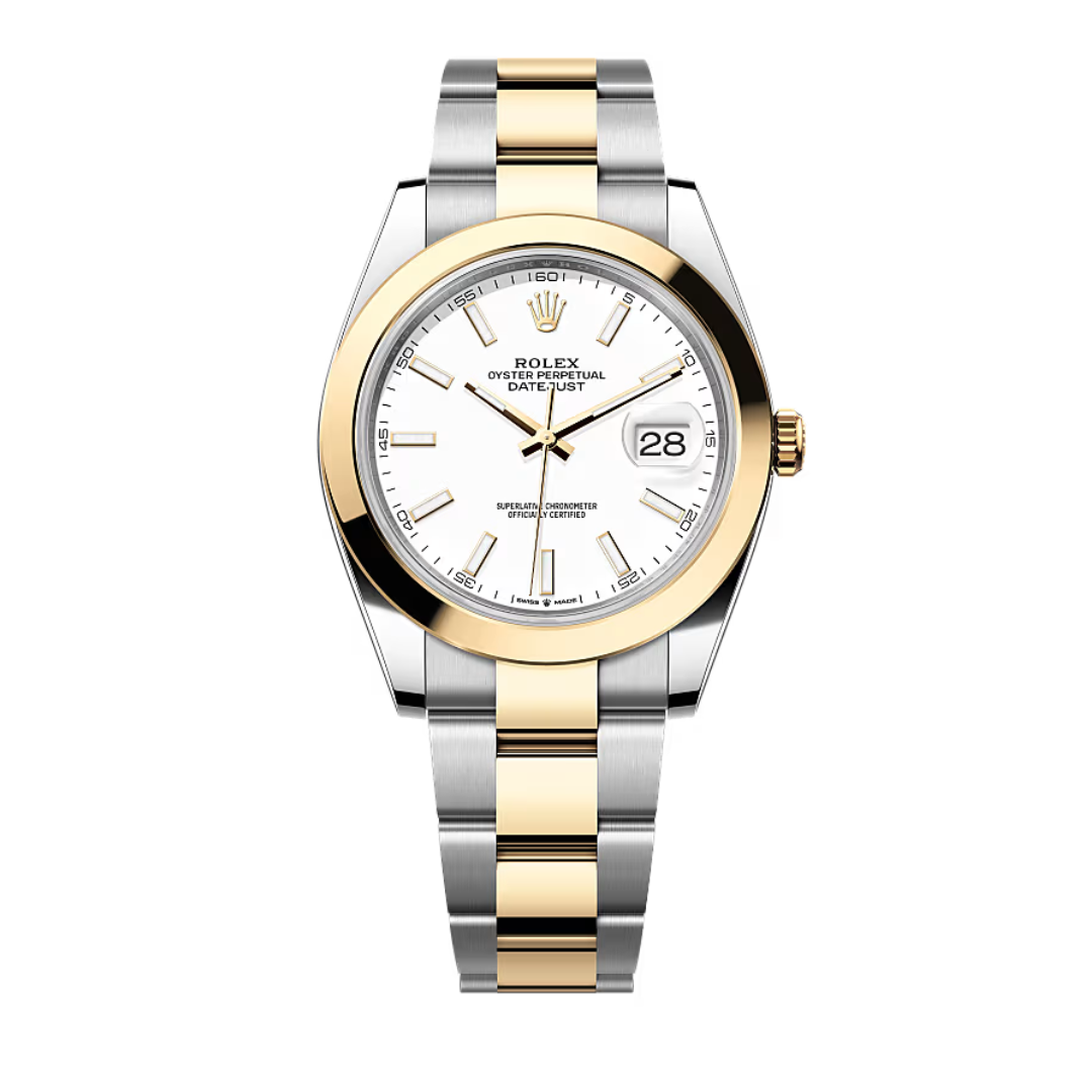 Rolex Datejust 41 – White Dial – Rolesor