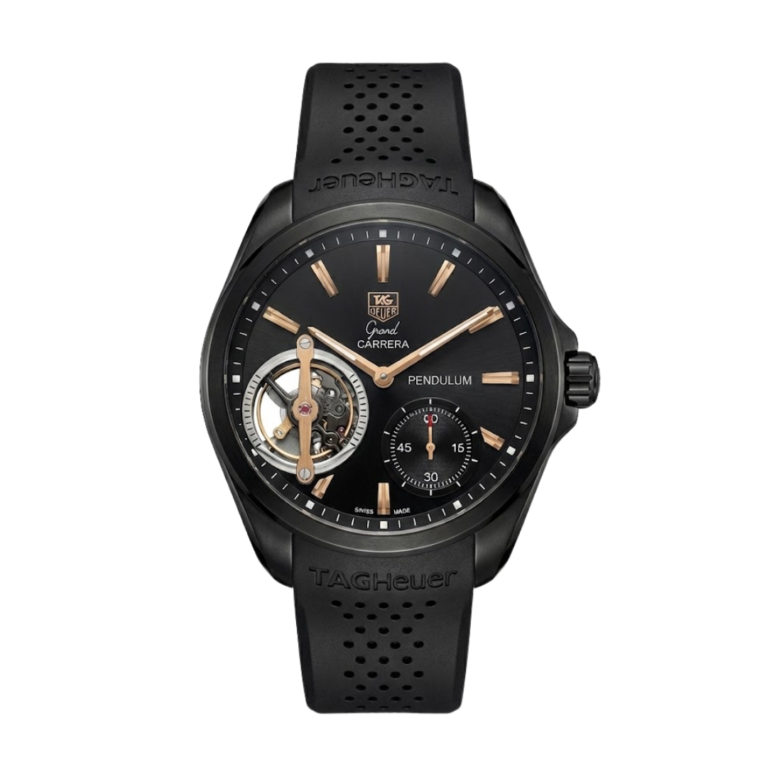 TAG Heuer Carrera Pendulum – Black & Stainless Steel