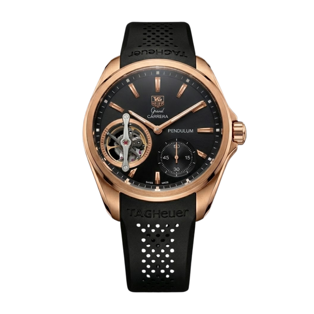 TAG Heuer Carrera Pendulum Rose Gold – Black Dial
