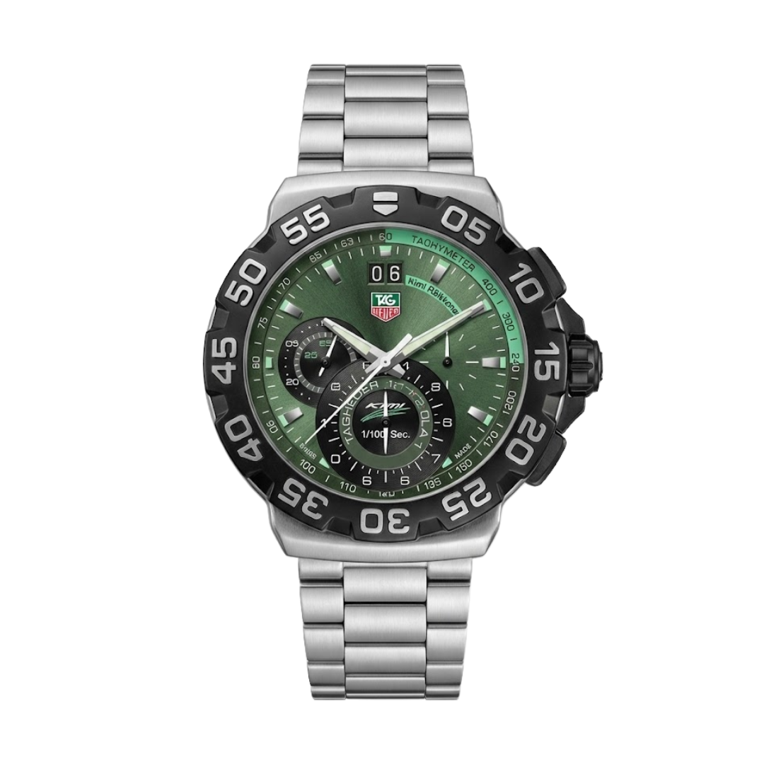 Tag Heuer Formula 1 Chronograph Green – Kimi Räikkönen Edition