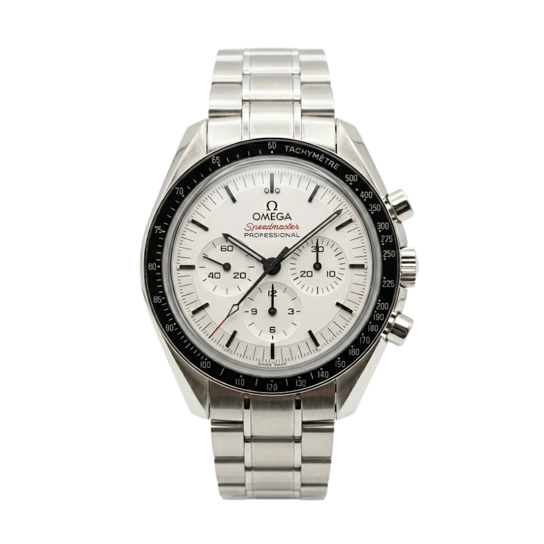 Omega Speedmaster Professional “White Dial” – Edelstahlarmband | Chronograph