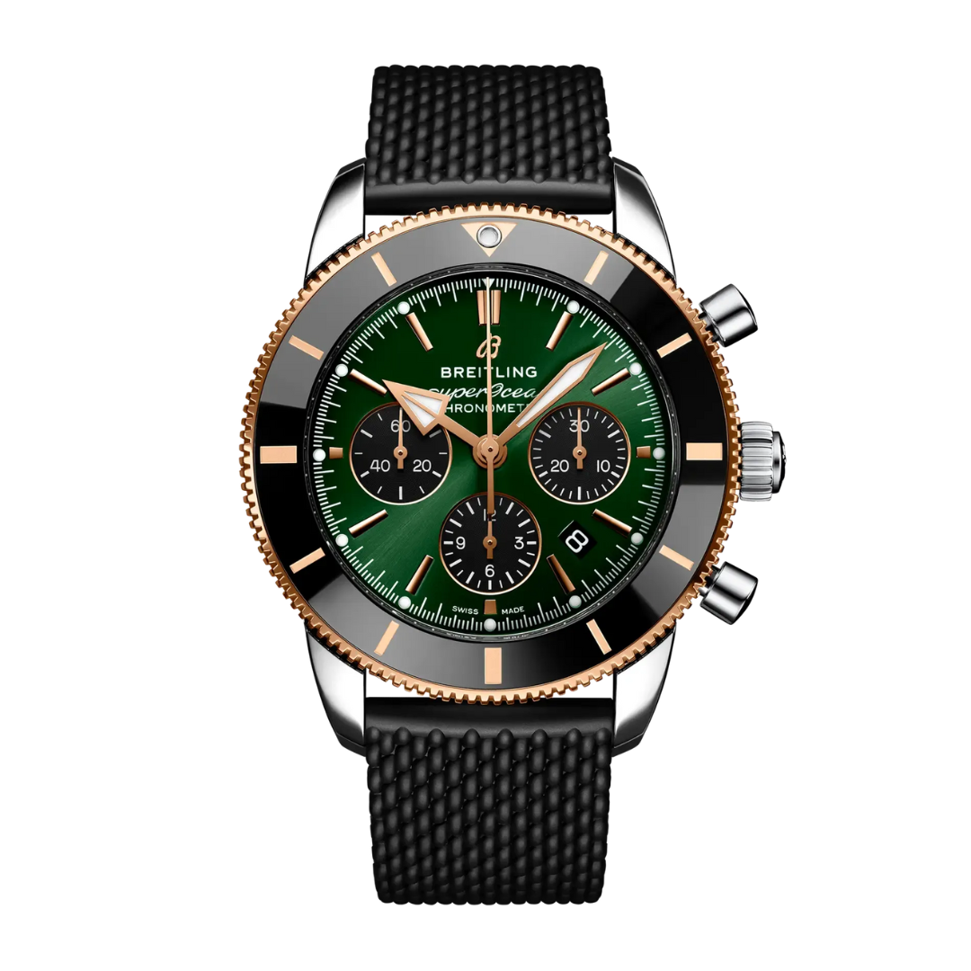 Breitling Avenger Black Steel Schwarz